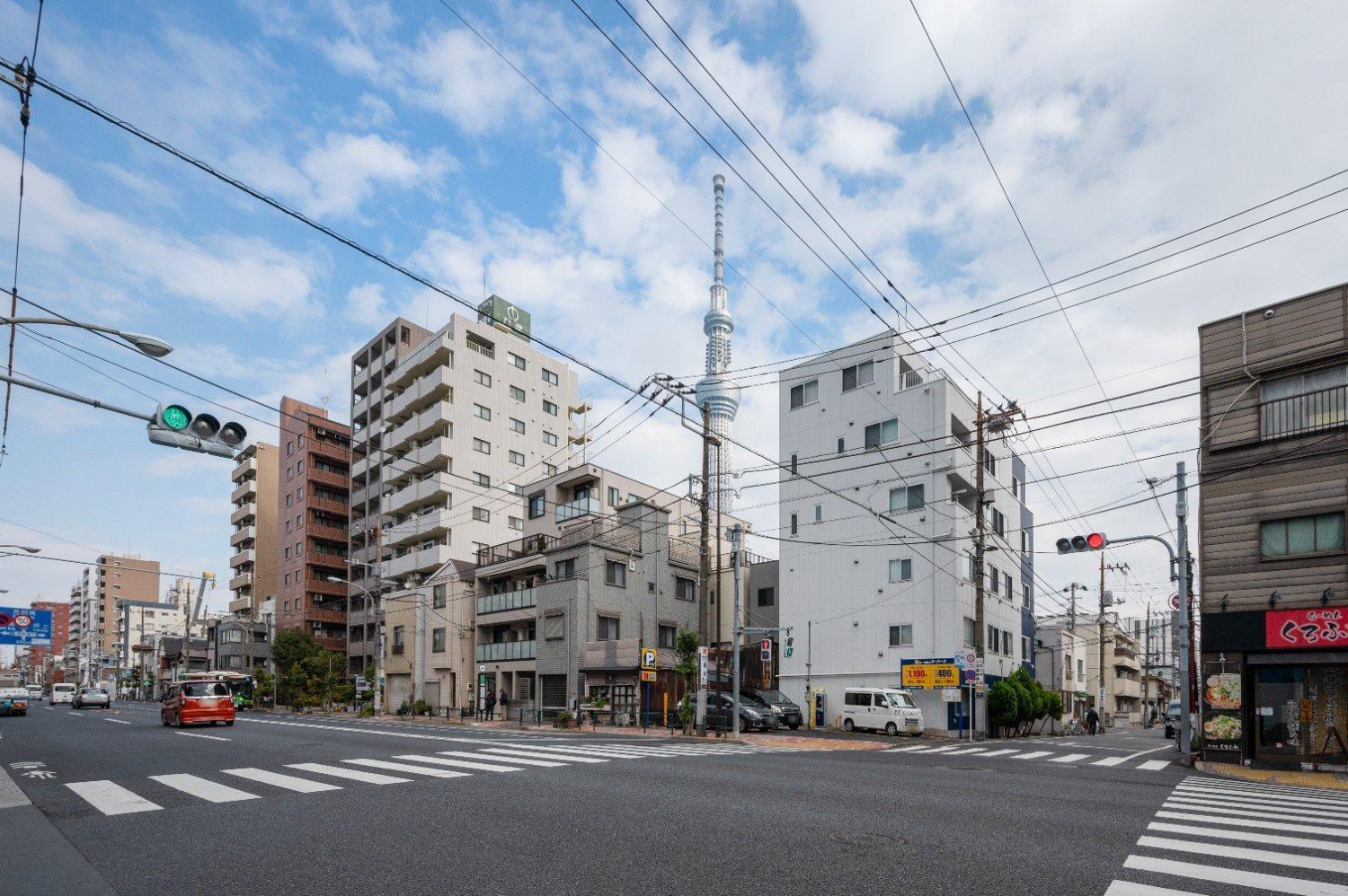 PARK AXIS Azumabashi Lejlighed Tokyo Eksteriør billede
